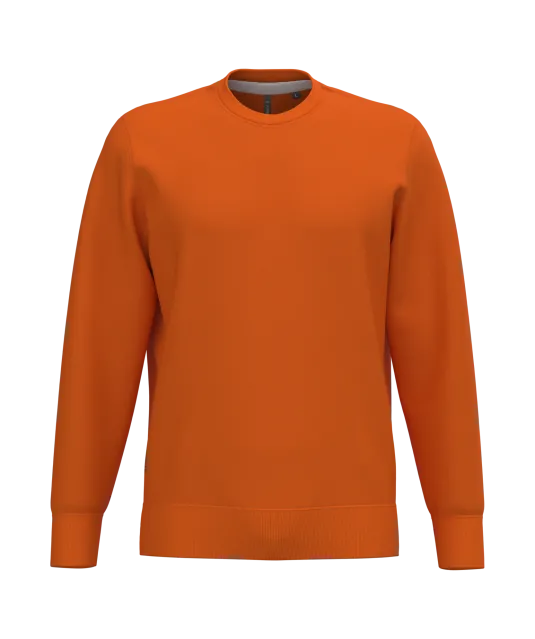 K488 - Sweater ronde hals Orange