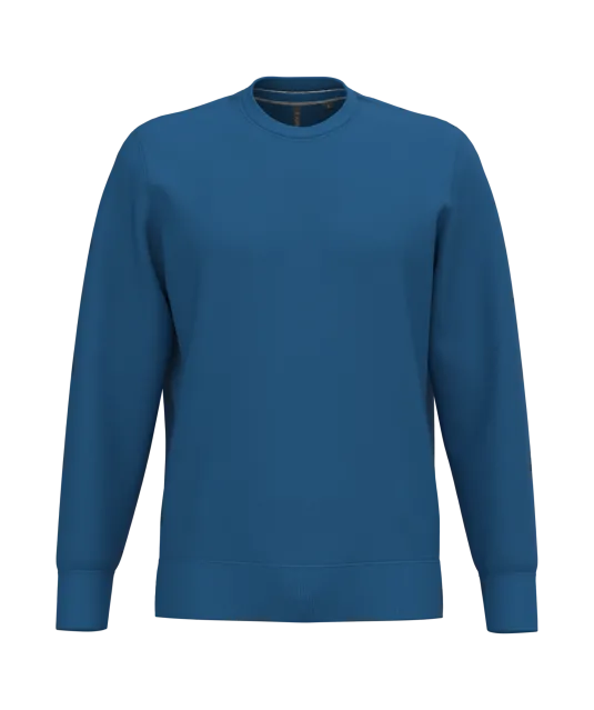 K488 - Sweater ronde hals Light Royal Blue