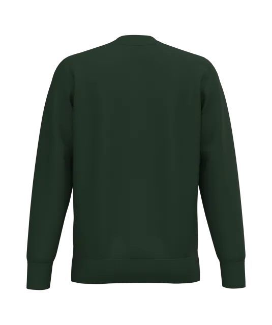 K488 - Sweater ronde hals Forest Green