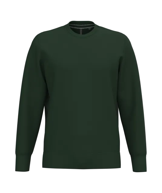 K488 - Sweater ronde hals Forest Green