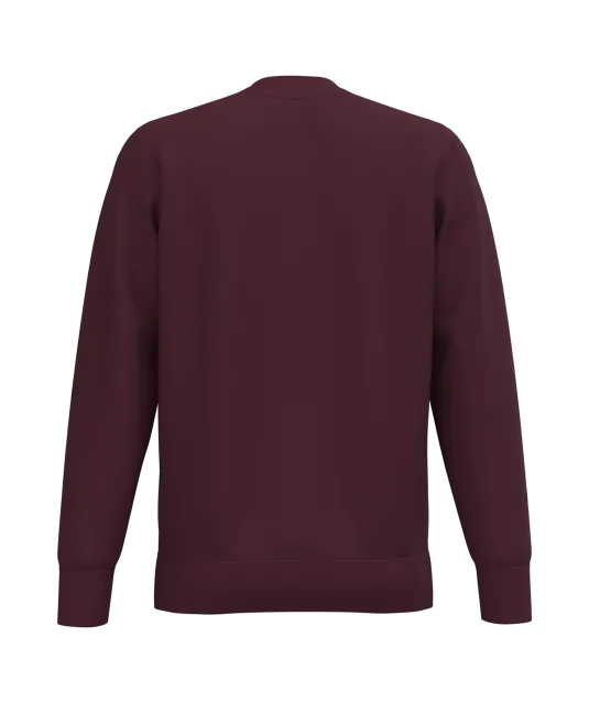 K488 - Sweater ronde hals Wine