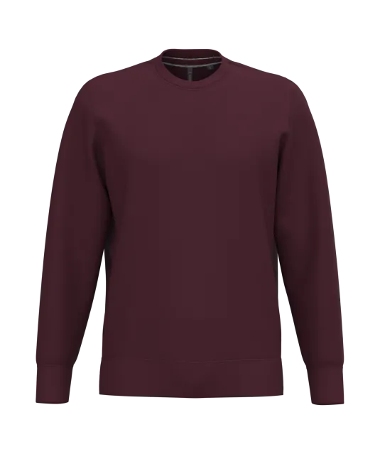 K488 - Sweater ronde hals Wine