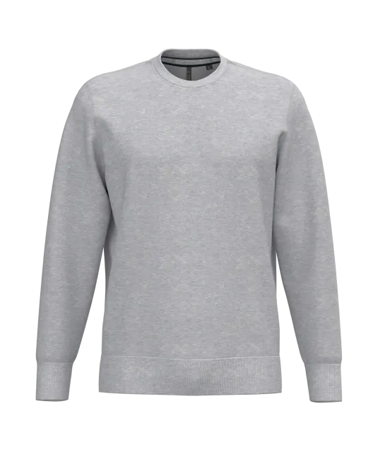 K488 - Sweater ronde hals Ash Heather