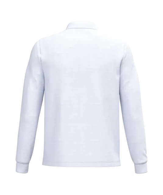 K243 - Polo lange mouwen White