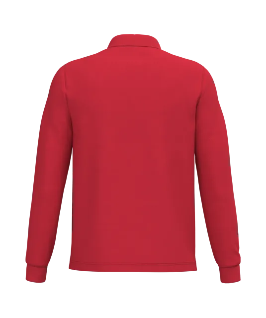K243 - Polo lange mouwen Red