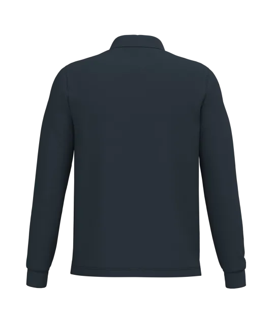 K243 - Polo lange mouwen Navy