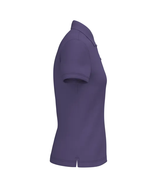 K242 - Damespolo korte mouwen Purple