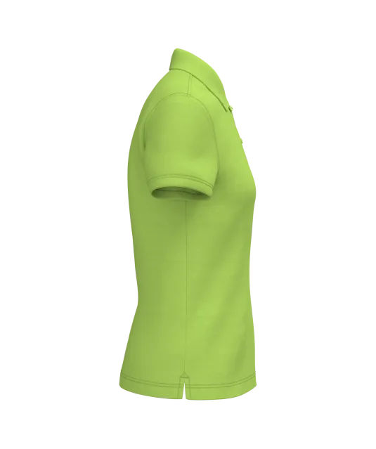 K242 - Damespolo korte mouwen Lime