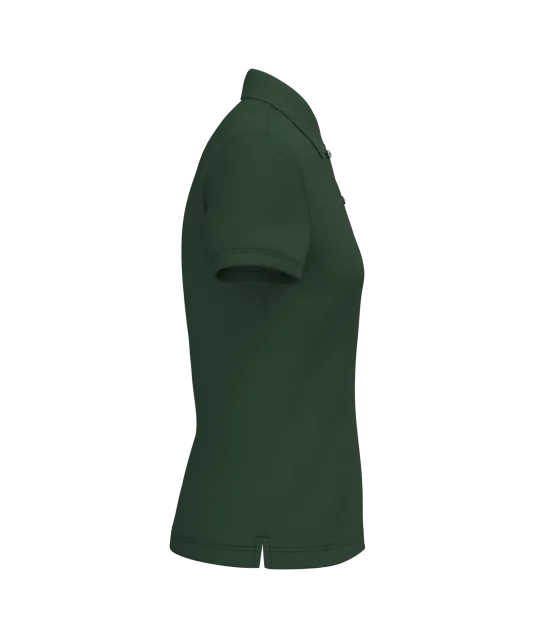 K242 - Damespolo korte mouwen Forest Green