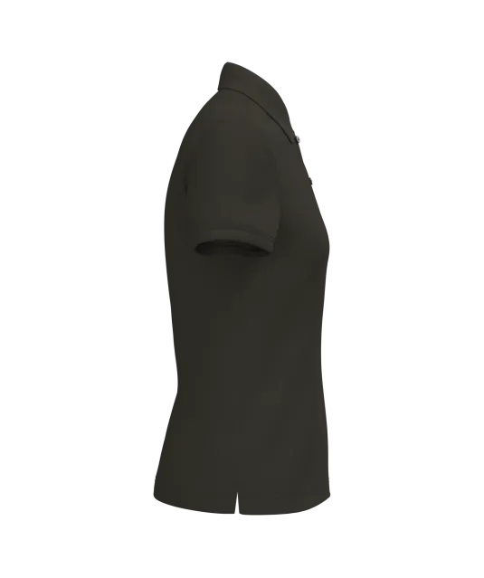 K242 - Damespolo korte mouwen Dark Khaki