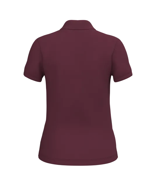 K242 - Damespolo korte mouwen Wine