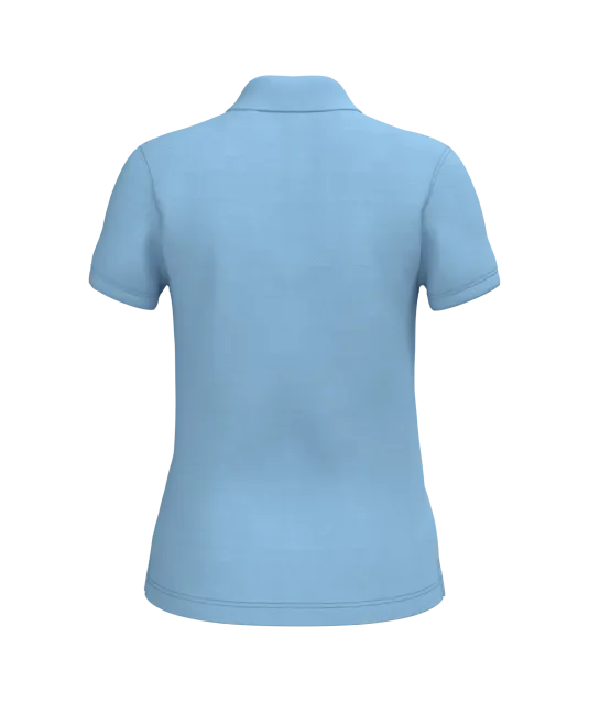 K242 - Damespolo korte mouwen Sky Blue