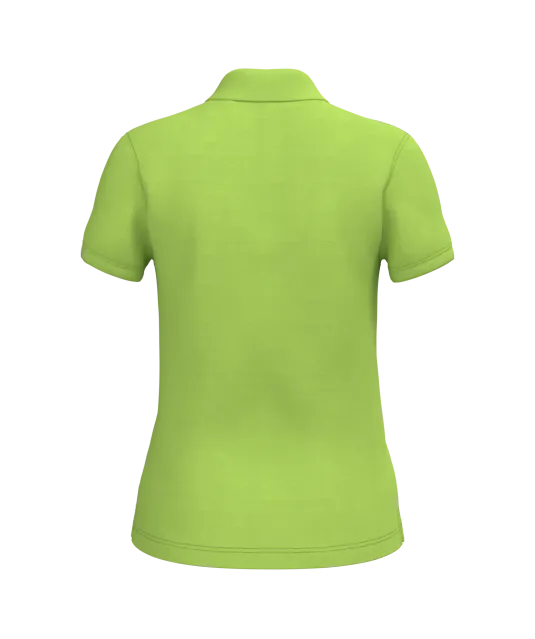 K242 - Damespolo korte mouwen Lime