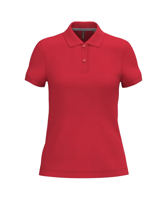 K242 - Damespolo korte mouwen Red