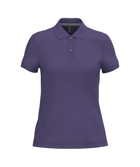 K242 - Damespolo korte mouwen Purple