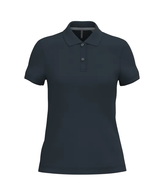 K242 - Damespolo korte mouwen Navy