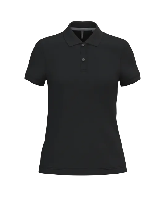 K242 - Damespolo korte mouwen Black