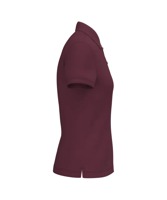 K242 - Damespolo korte mouwen Wine