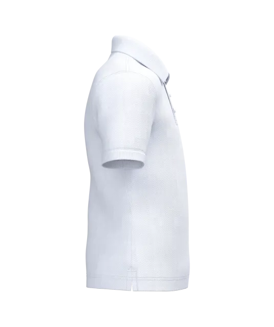 K249 - Kinderpolo korte mouwen White