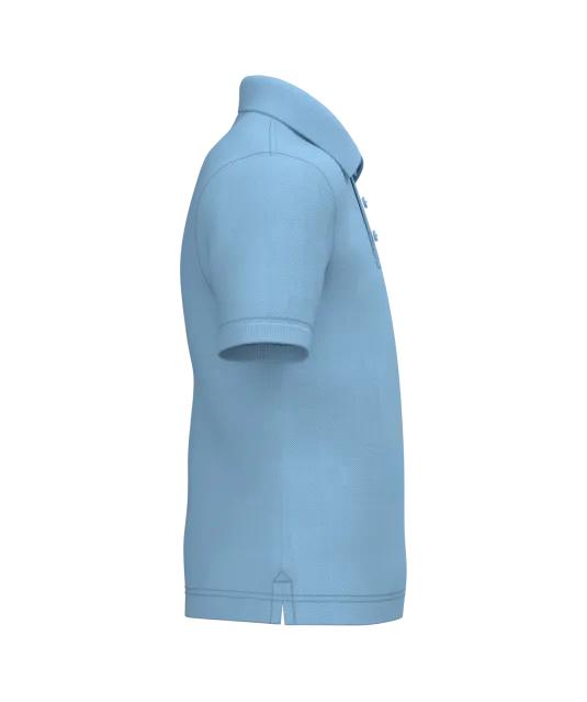K249 - Kinderpolo korte mouwen Sky Blue