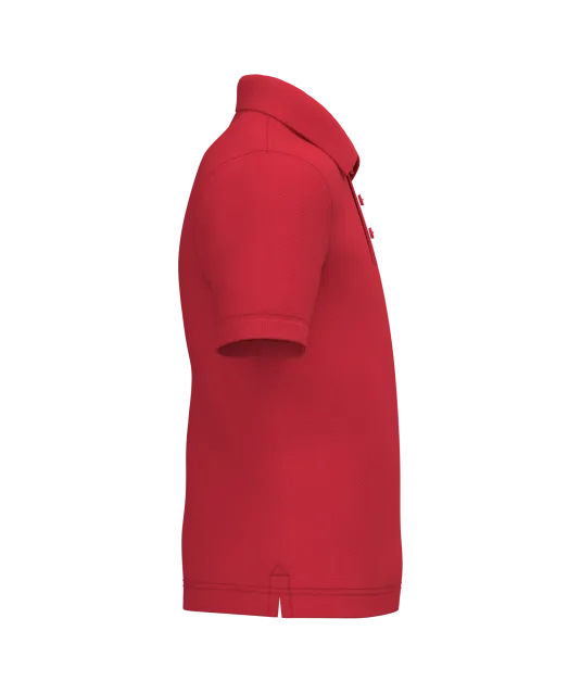 K249 - Kinderpolo korte mouwen Red