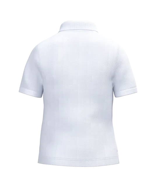 K249 - Kinderpolo korte mouwen White