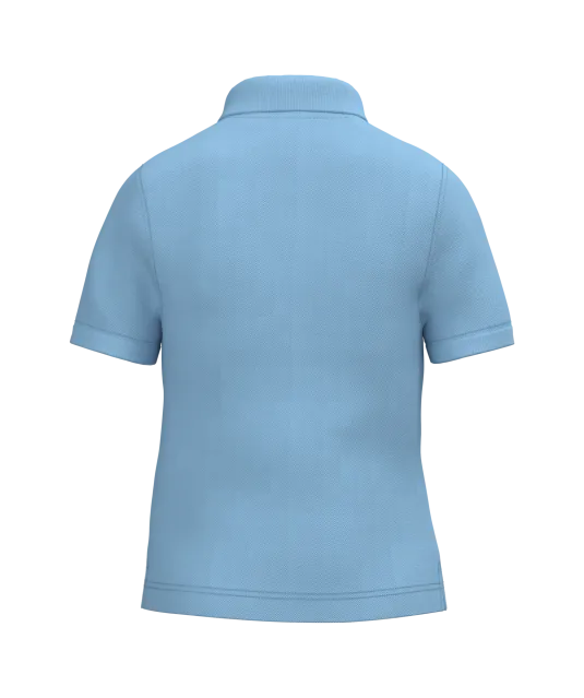 K249 - Kinderpolo korte mouwen Sky Blue