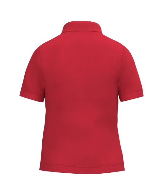 K249 - Kinderpolo korte mouwen Red