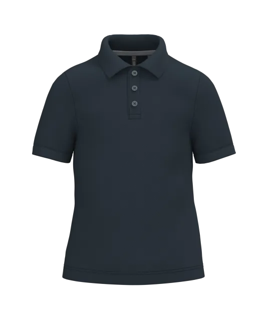 K249 - Kinderpolo korte mouwen Navy
