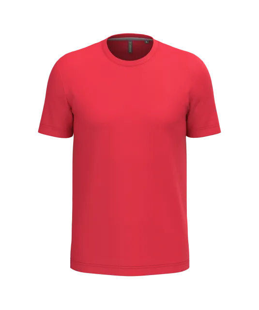 K356 - T-shirt ronde hals korte mouwen Red