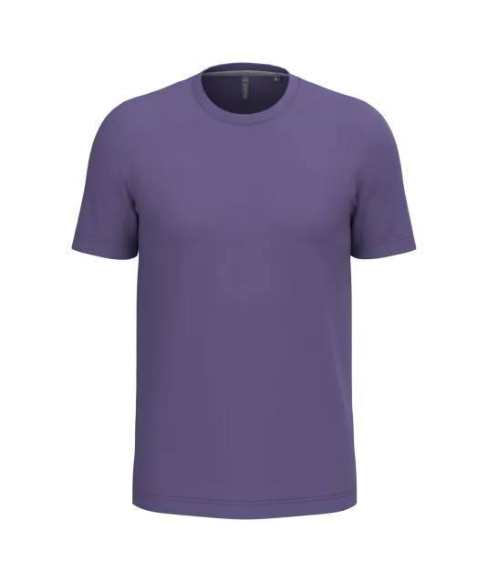 K356 - T-shirt ronde hals korte mouwen Purple