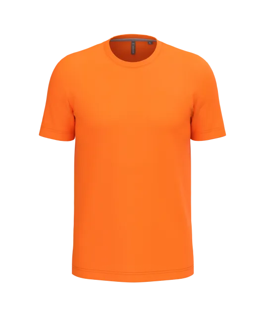 K356 - T-shirt ronde hals korte mouwen Orange