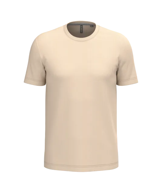 K356 - T-shirt ronde hals korte mouwen Light Sand