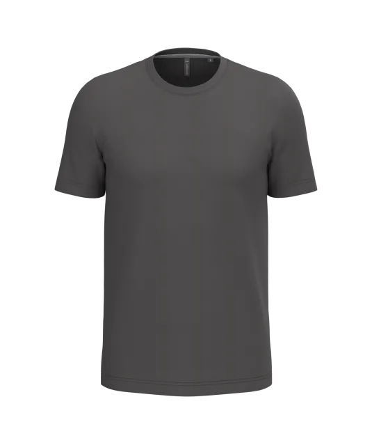 K356 - T-shirt ronde hals korte mouwen Dark Grey