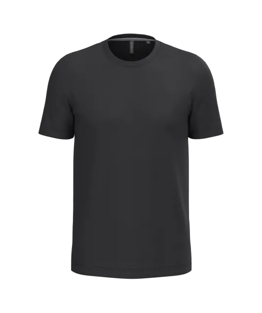 K356 - T-shirt ronde hals korte mouwen Black