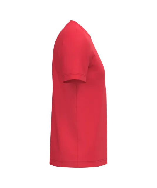 K356 - T-shirt ronde hals korte mouwen Red