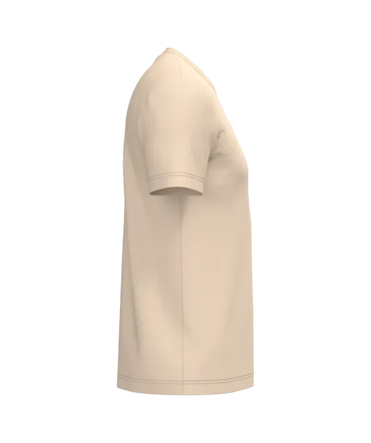 K356 - T-shirt ronde hals korte mouwen Light Sand