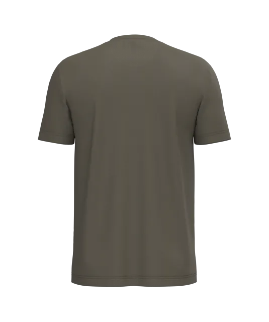 K356 - T-shirt ronde hals korte mouwen Dark Khaki