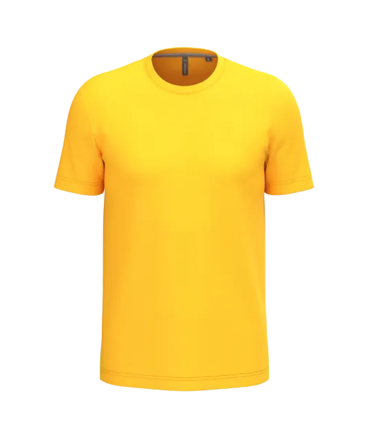 K356 - T-shirt ronde hals korte mouwen Yellow