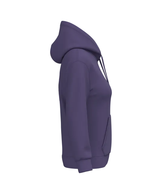 K473 - Eco damessweater met capuchon Purple
