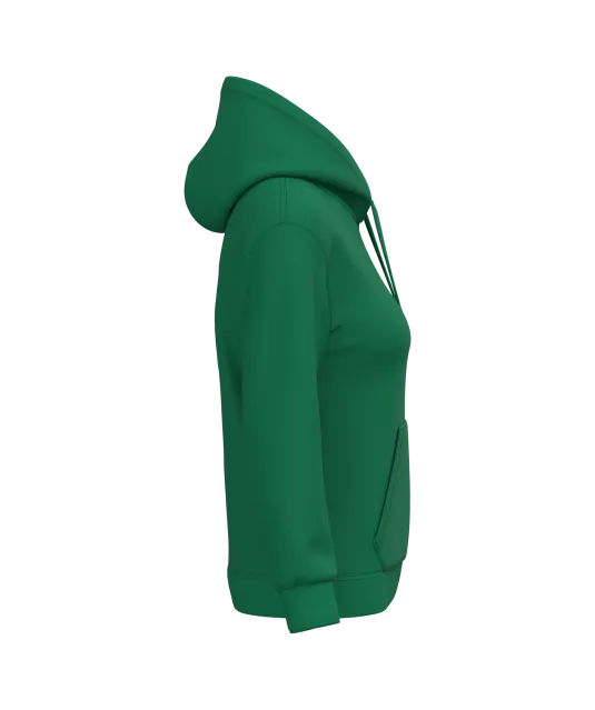 K473 - Eco damessweater met capuchon Kelly Green