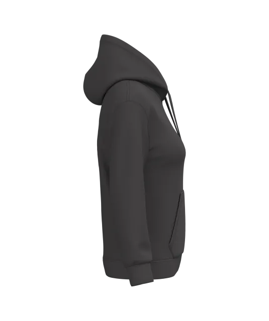K473 - Eco damessweater met capuchon Dark Grey