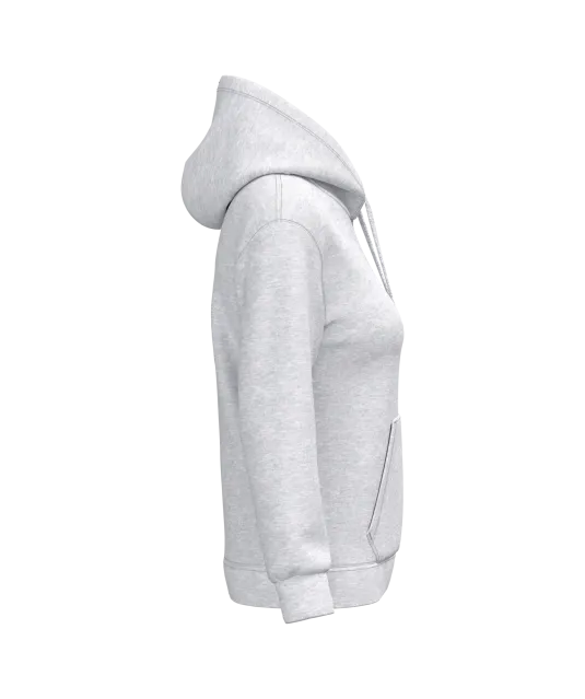 K473 - Eco damessweater met capuchon Ash Heather