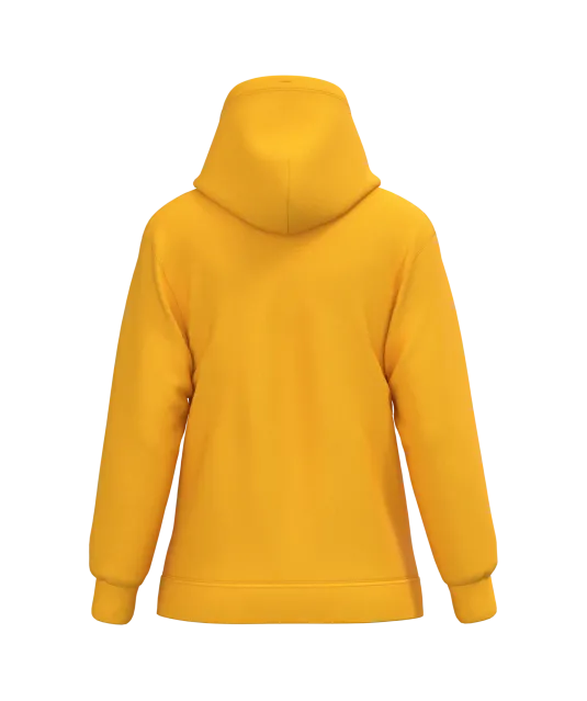 K473 - Eco damessweater met capuchon Yellow