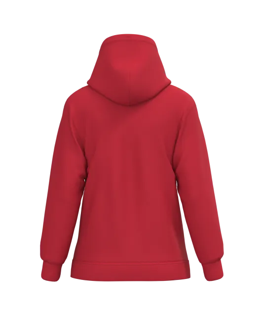 K473 - Eco damessweater met capuchon Red