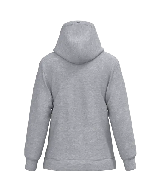 K473 - Eco damessweater met capuchon Oxford Grey