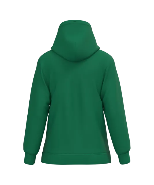 K473 - Eco damessweater met capuchon Kelly Green