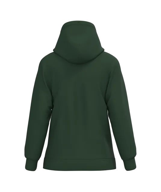 K473 - Eco damessweater met capuchon Forest Green