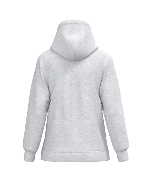 K473 - Eco damessweater met capuchon Ash Heather