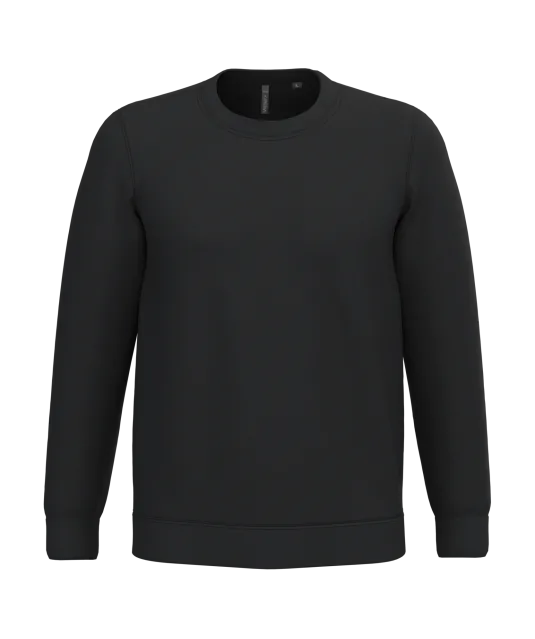 K474 - Sweater ronde hals Black